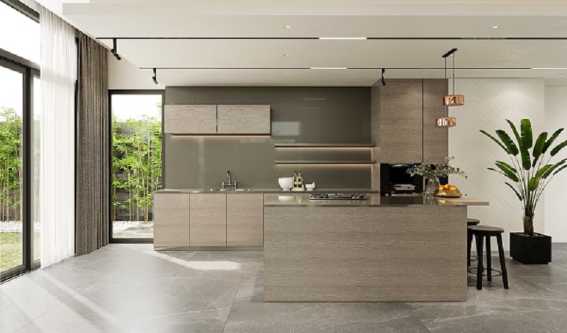 Giải pháp thiết kế nhà ở cho người lớn tuổi sinh hoạt dễ dàng và thoải mái hơn 5 nha bep khong gian mo 1